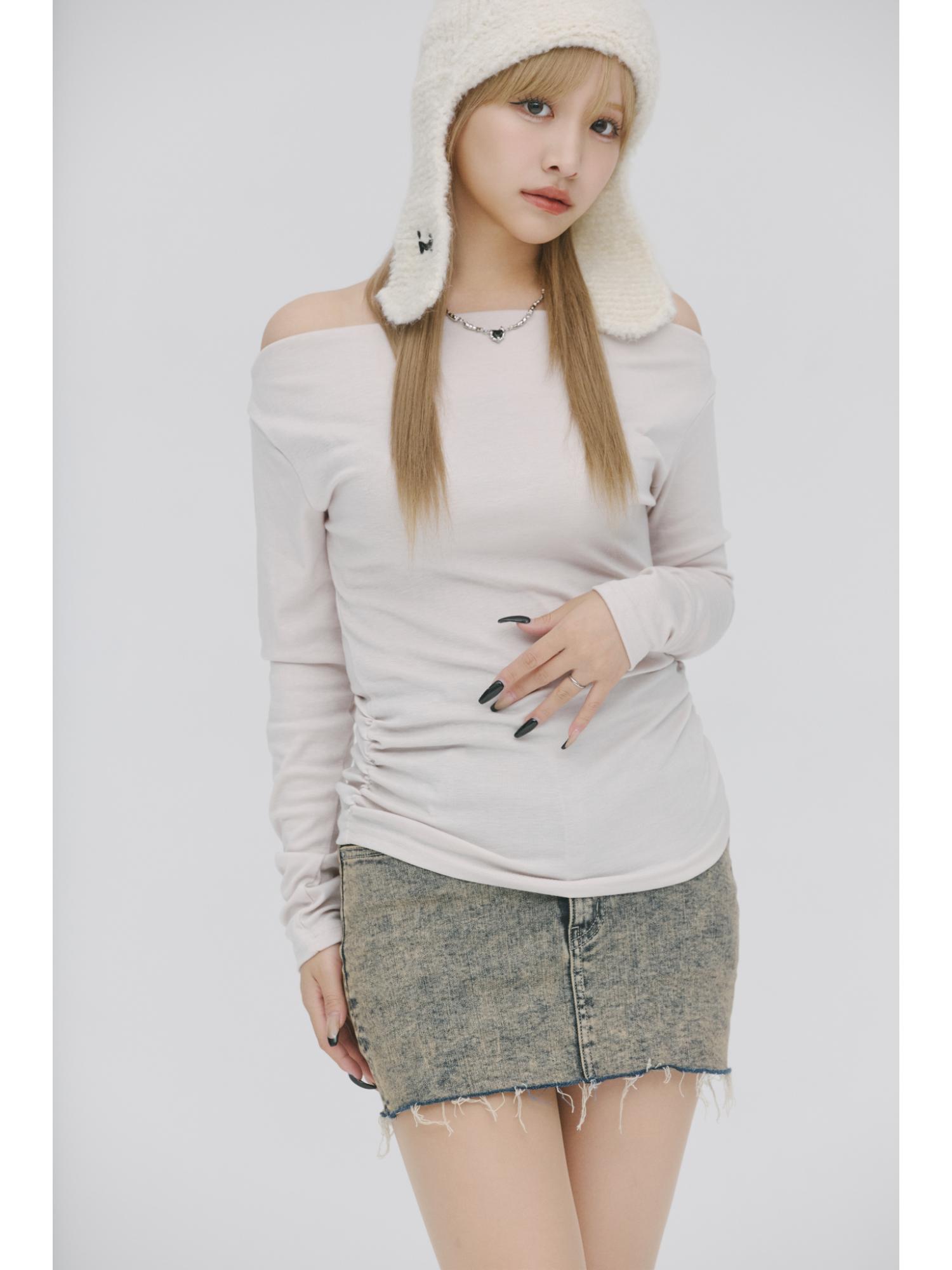 Drape Long TEE【MAYA select by Mililoa】
