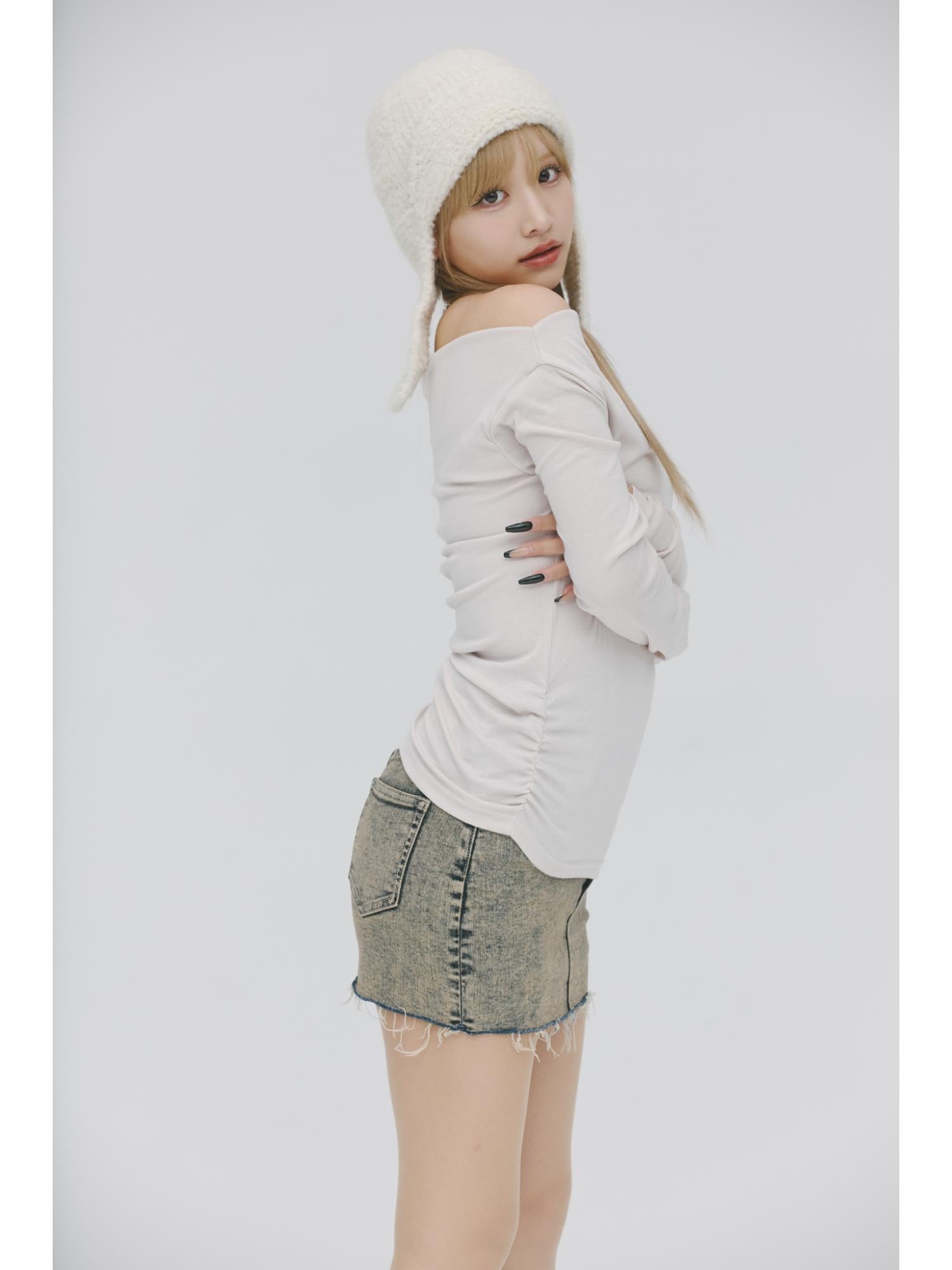 Drape Long TEE【MAYA select by Mililoa】