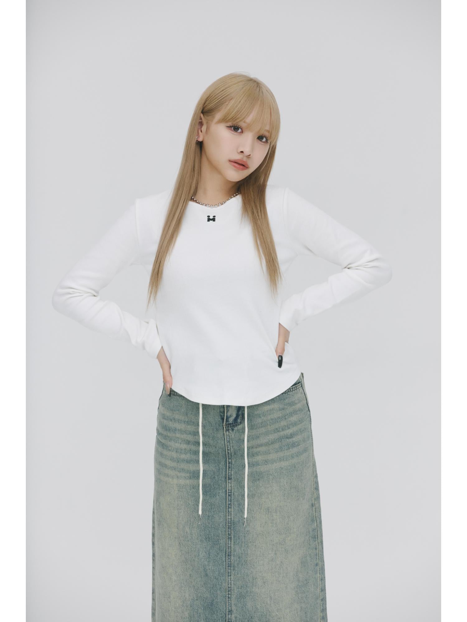 Heavy Material Long TEE