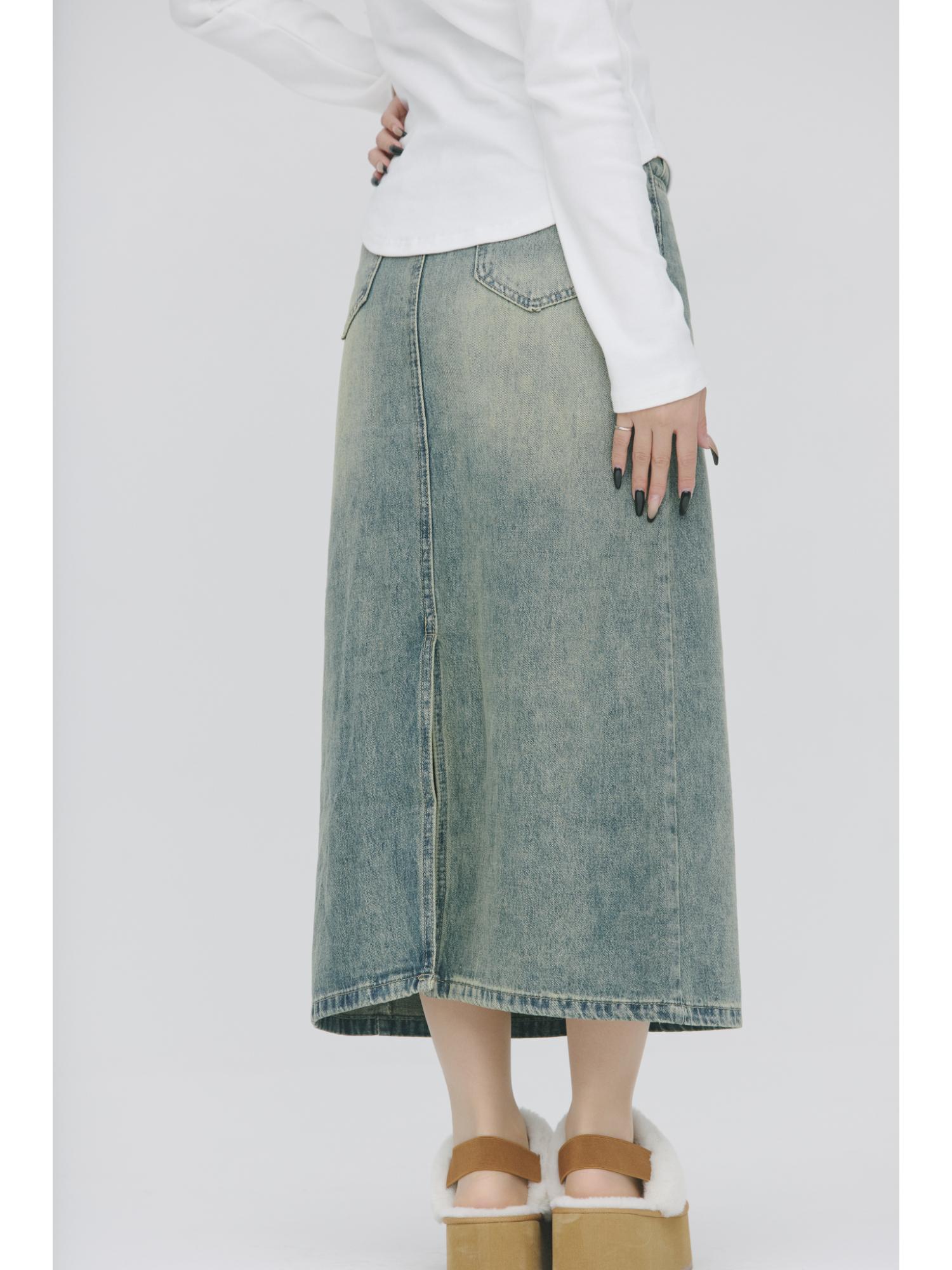Over dye Denim SK【MAYA select by Mililoa】