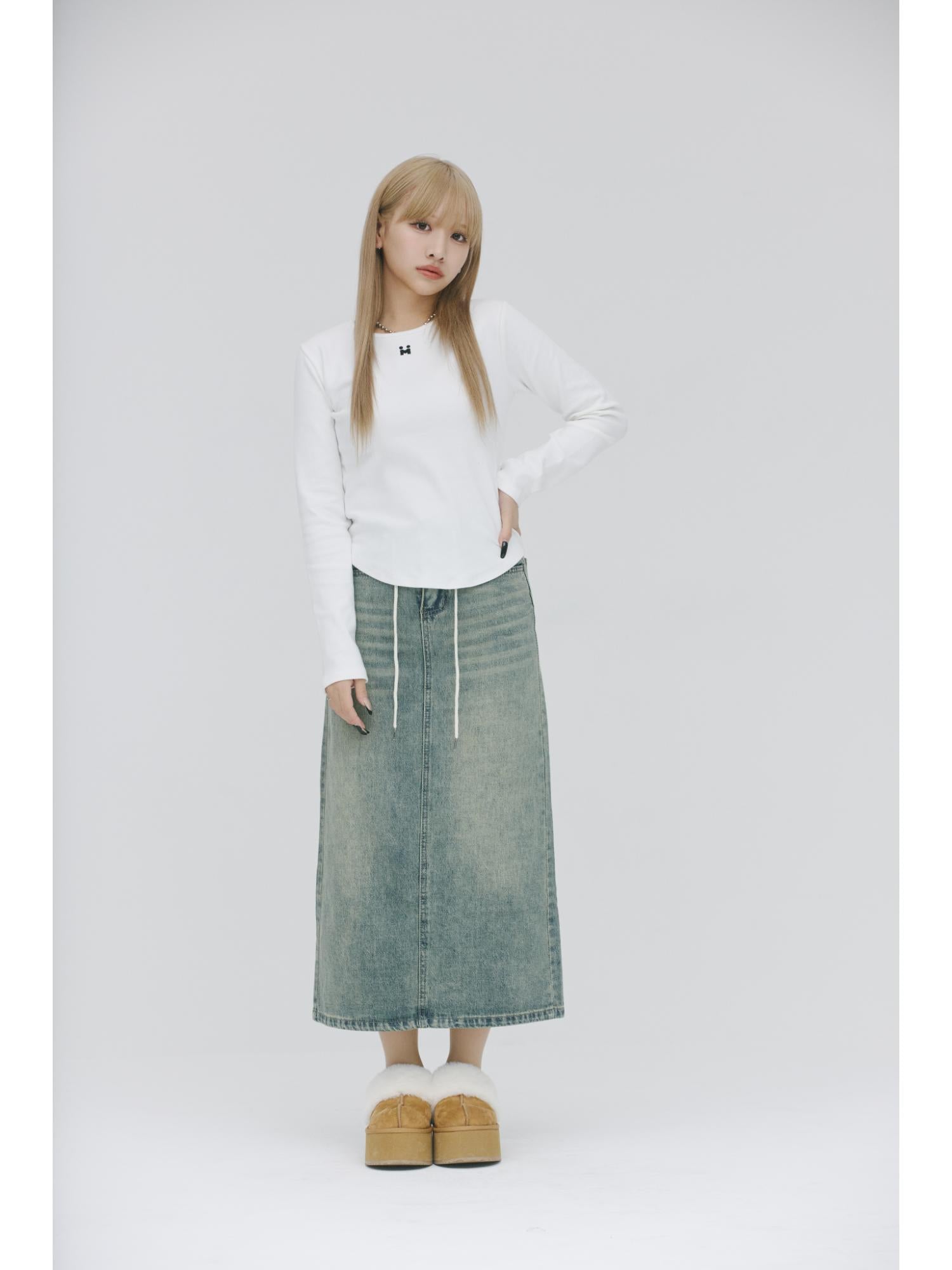 Over dye Denim SK【MAYA select by Mililoa】