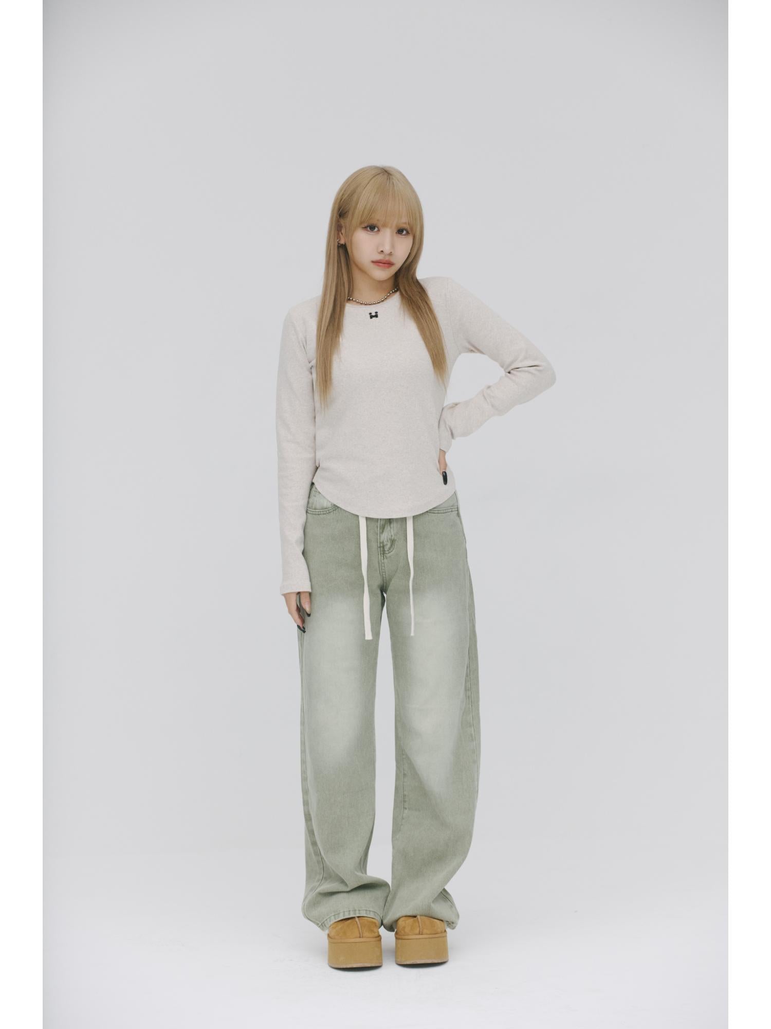 Heavy Material Long TEE