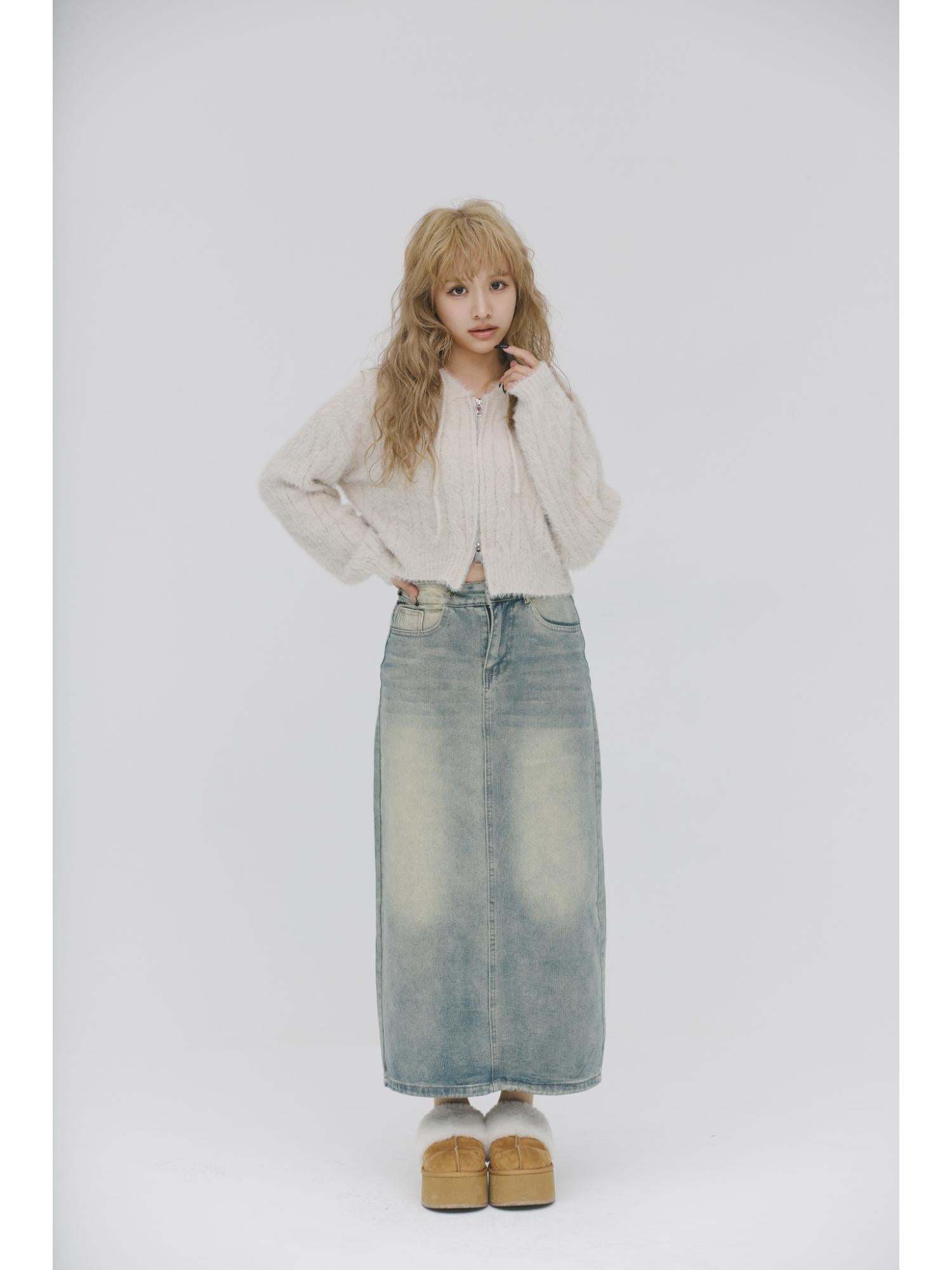 Over dye Denim SK【MAYA select by Mililoa】
