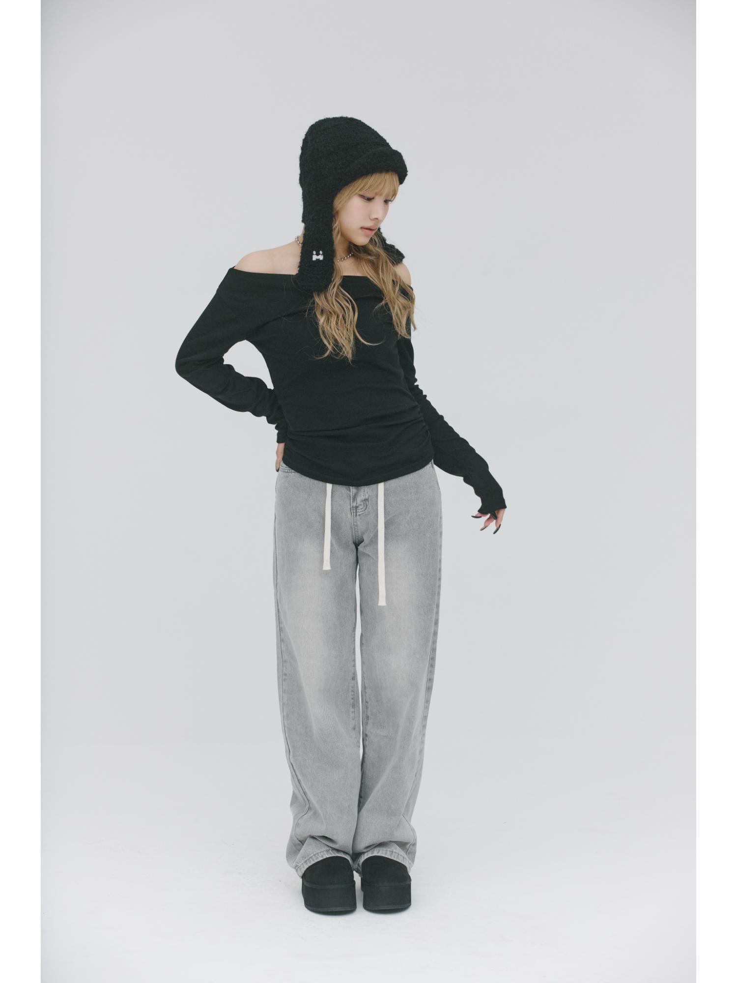 Drape Long TEE【MAYA select by Mililoa】