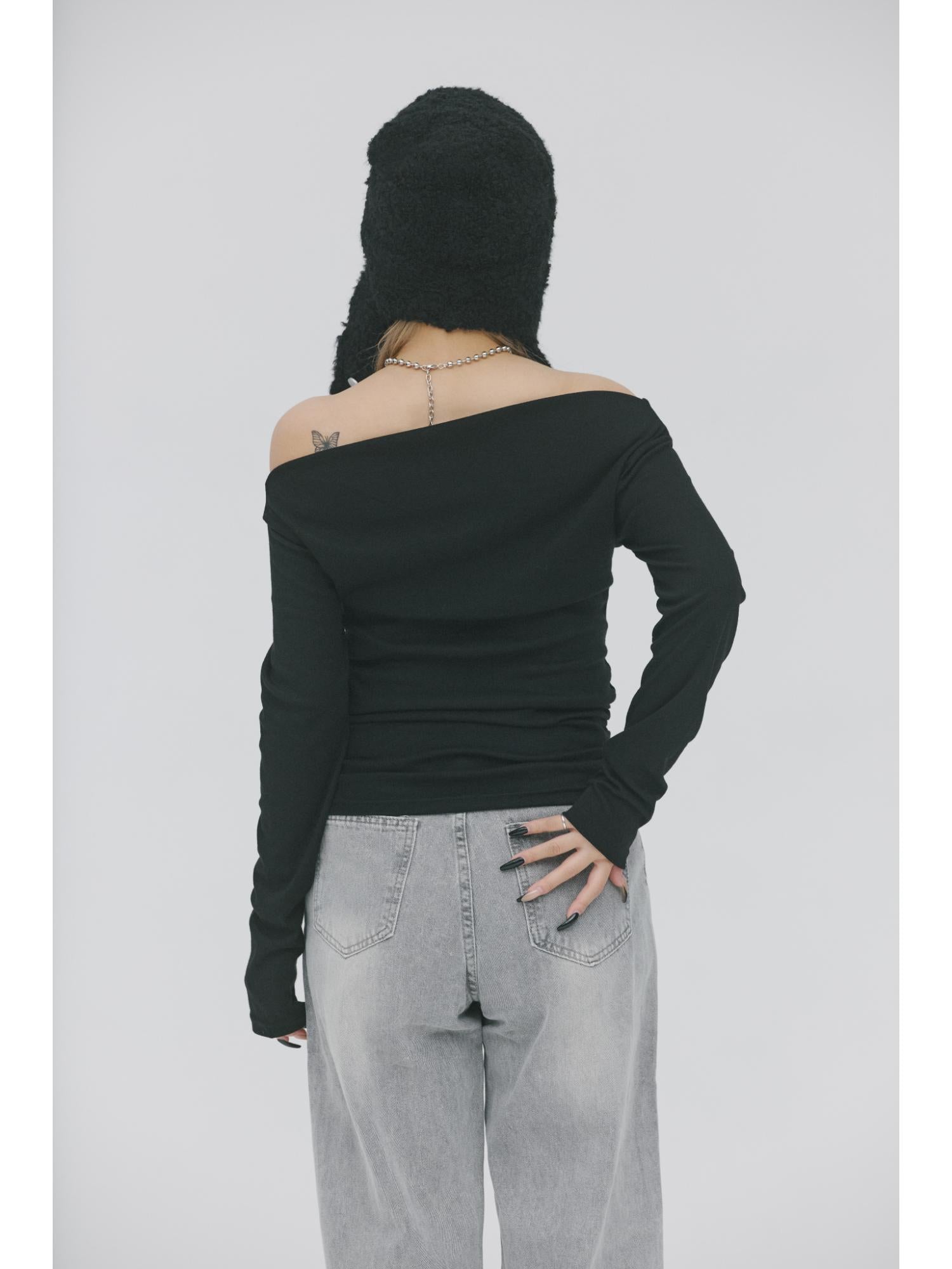 Drape Long TEE【MAYA select by Mililoa】