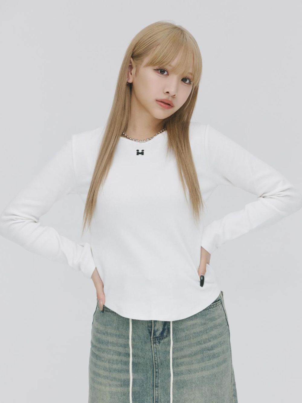 Heavy Material Long TEE