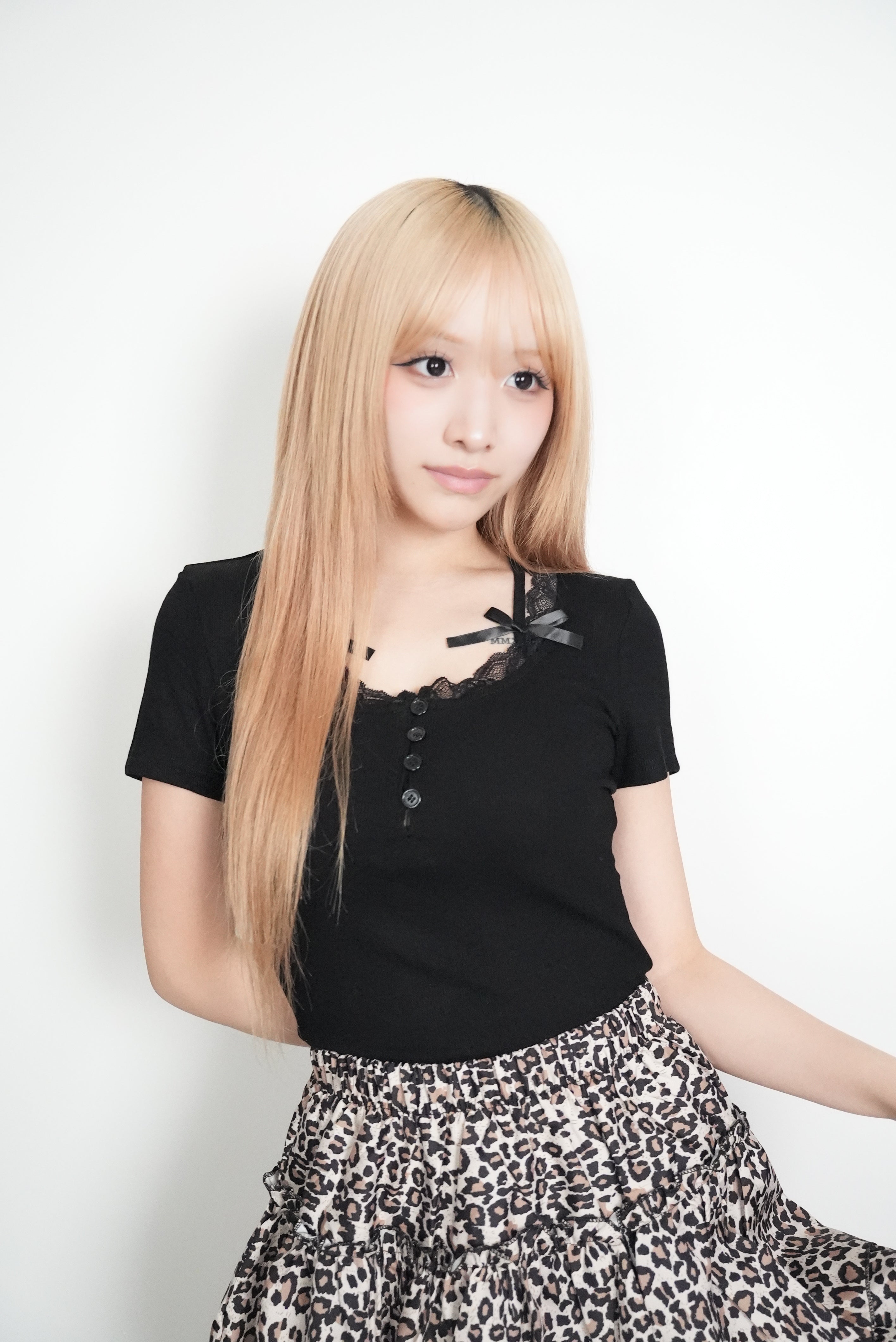 Double Ribbon CA TEE【MAYA select by Mililoa】