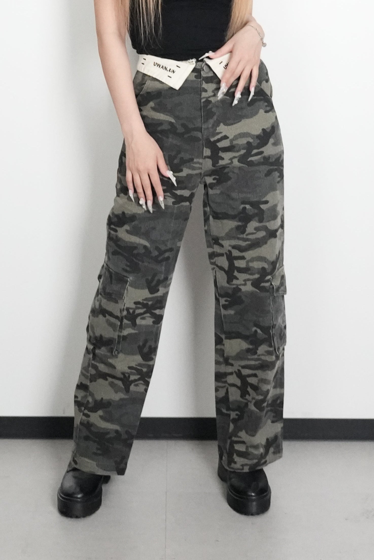 Camouflage Cargo PT【MAYA select by Mililoa】
