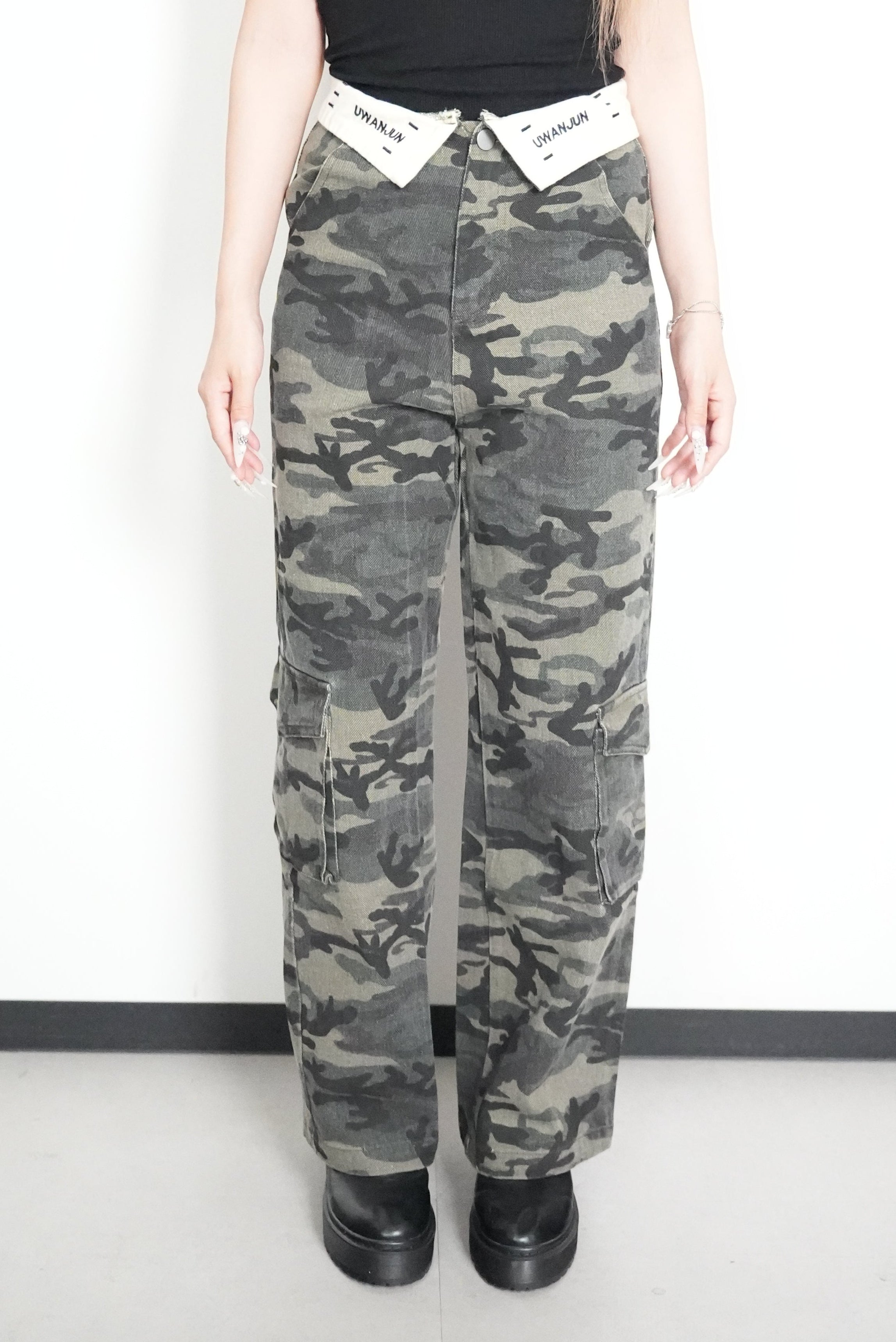 Camouflage Cargo PT【MAYA select by Mililoa】