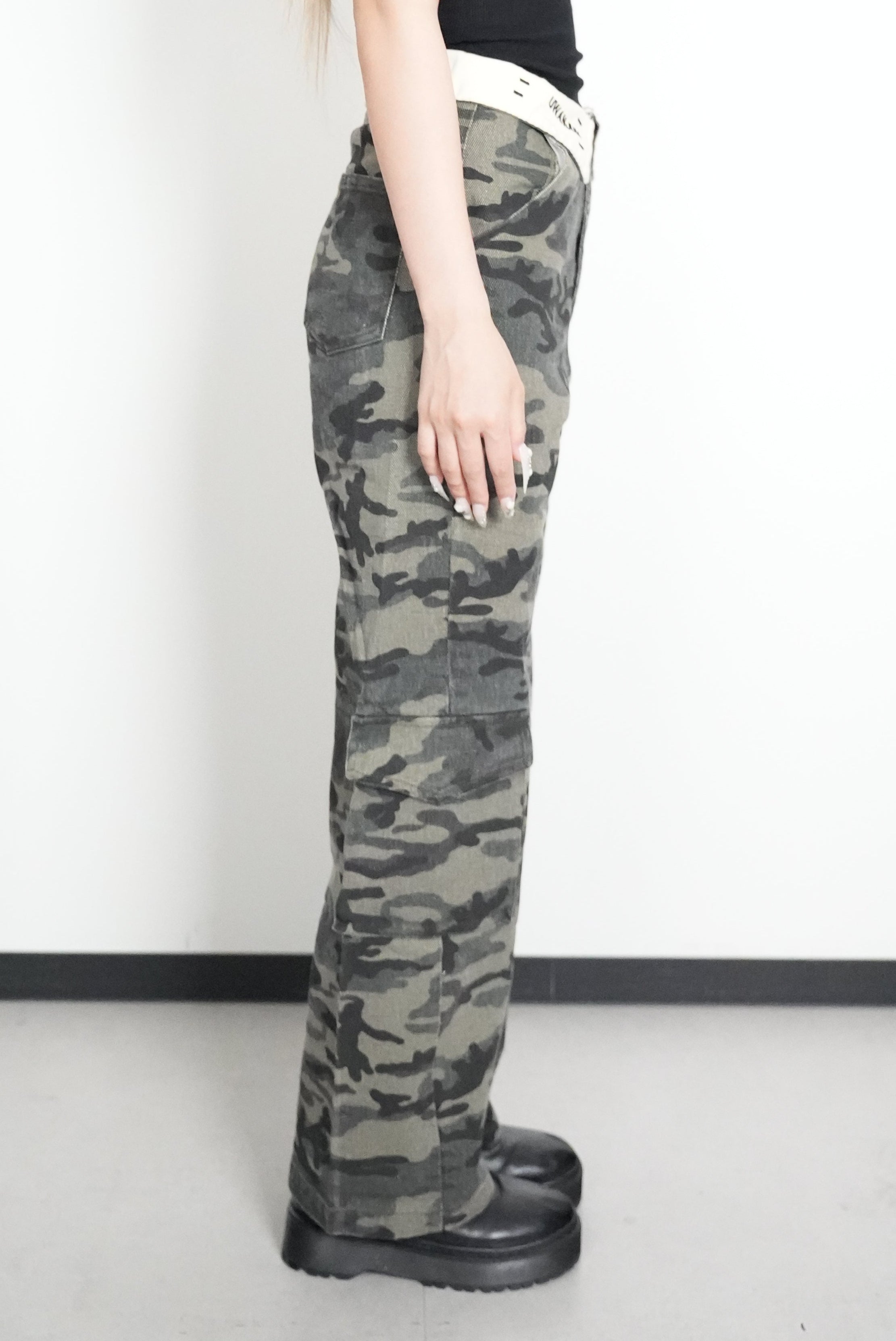 Camouflage Cargo PT【MAYA select by Mililoa】