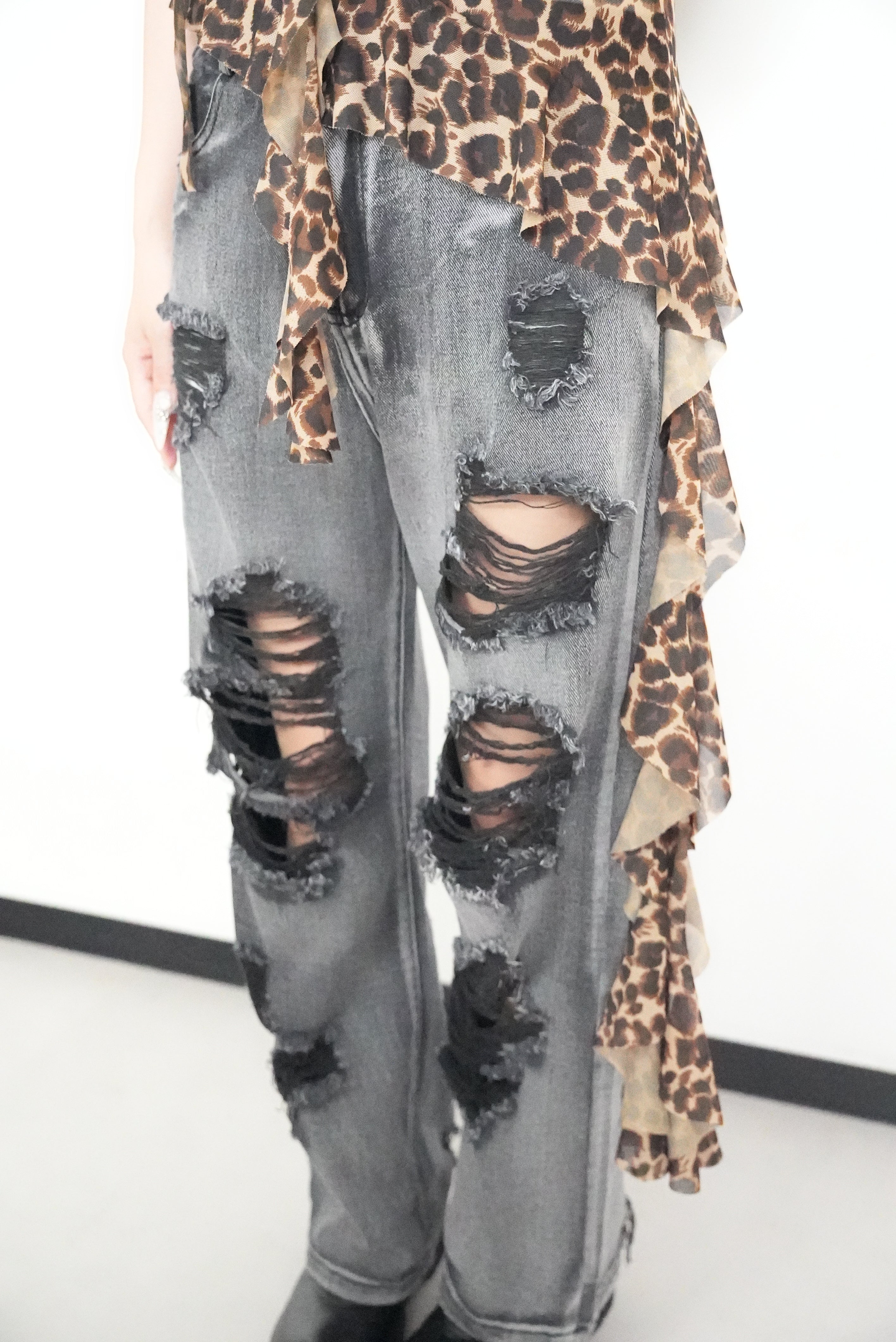 Crash BLACK Denim【MAYA select by Mililoa】
