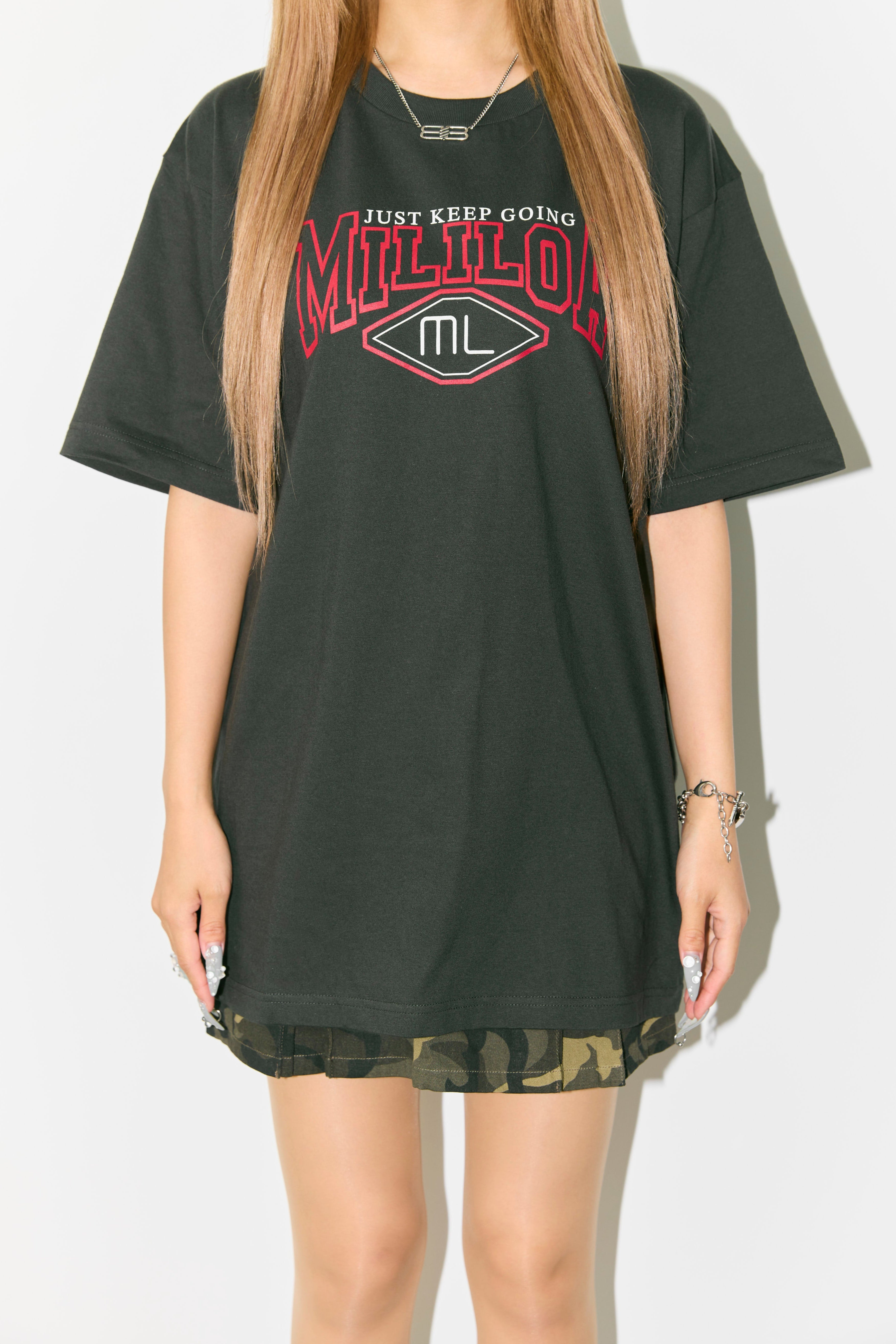 【9月末お届け予定】JUST KEEP GOING TEE