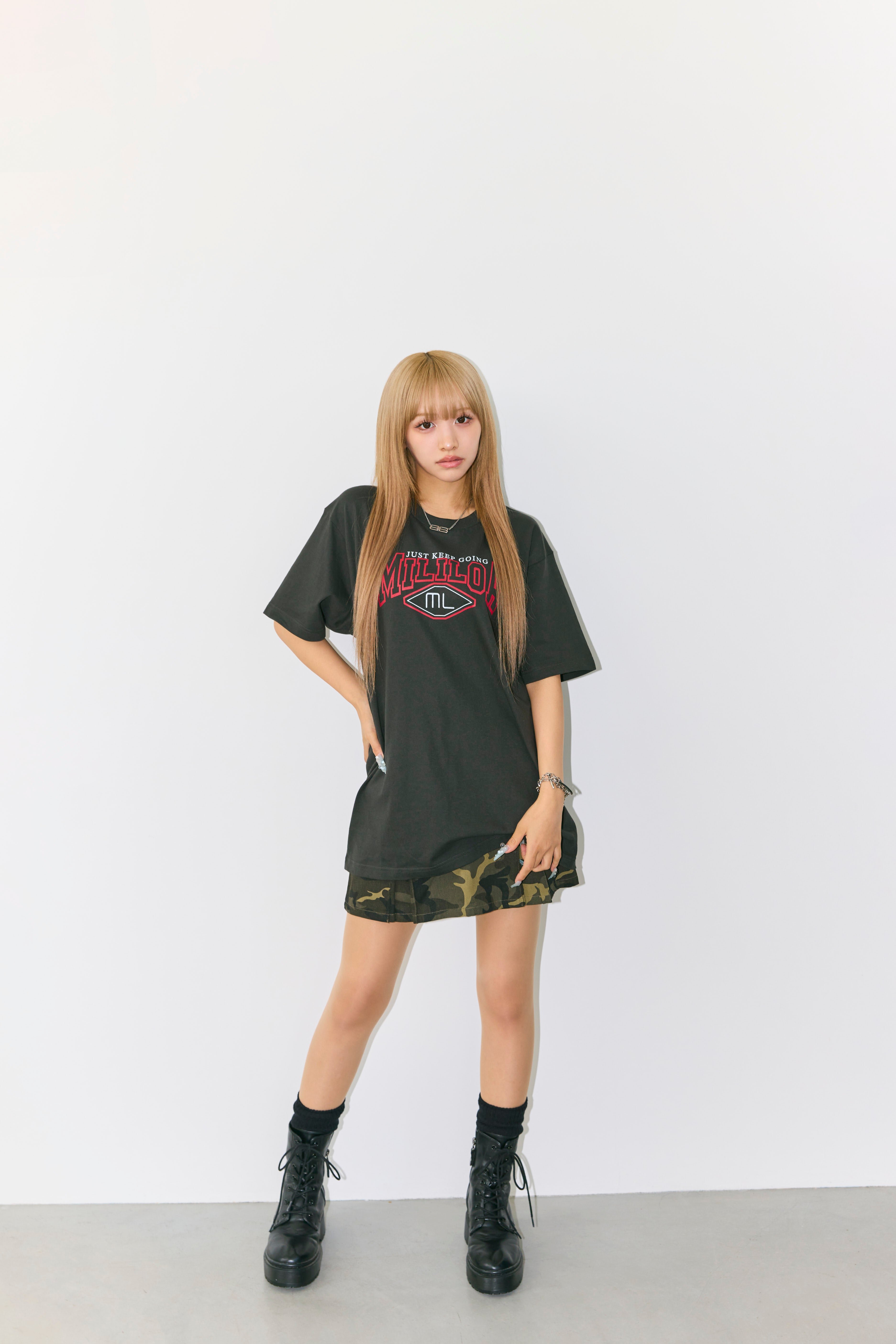 【9月末お届け予定】JUST KEEP GOING TEE