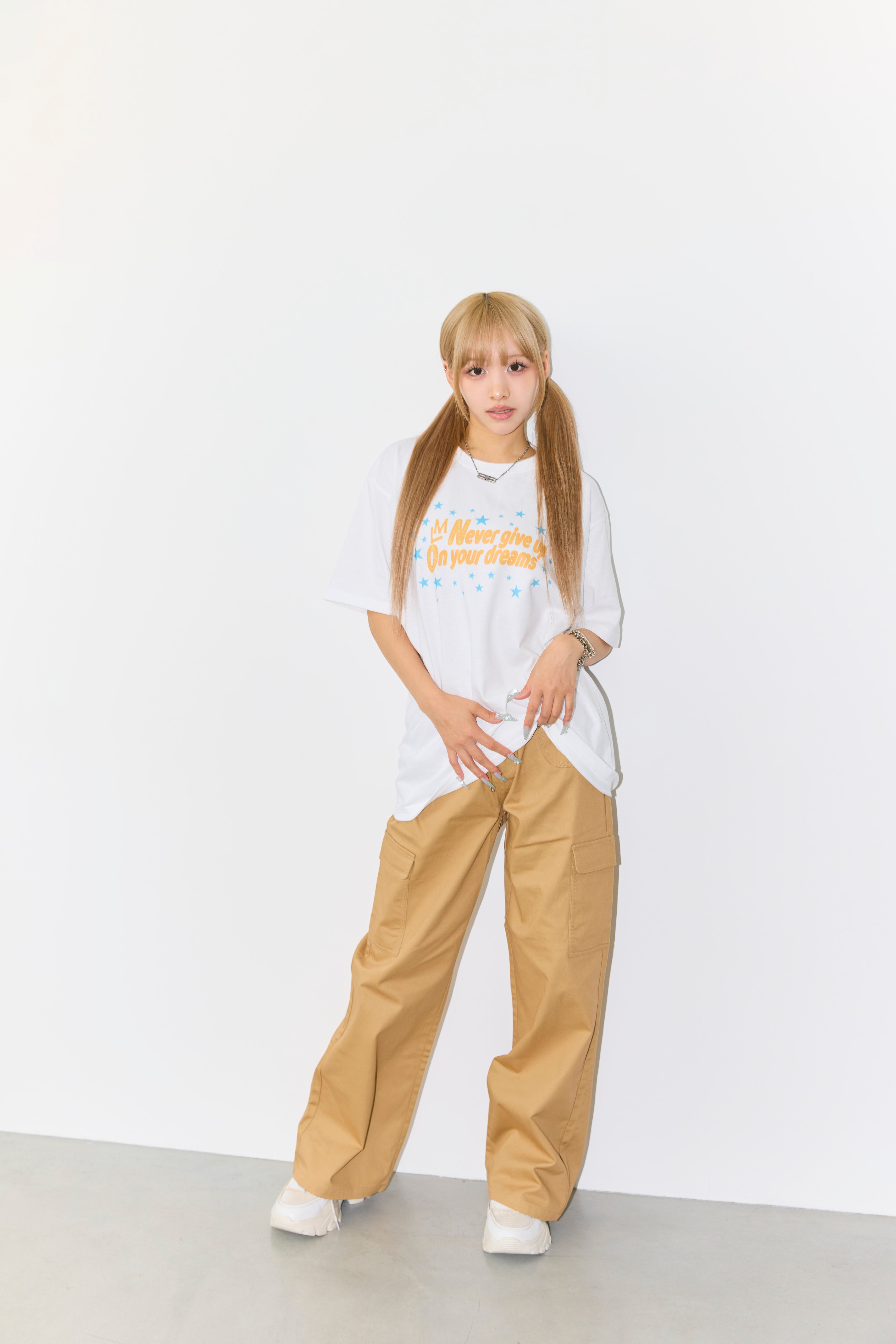 【9月末-10月上旬お届け予定】NEVR GIVE UP TEE