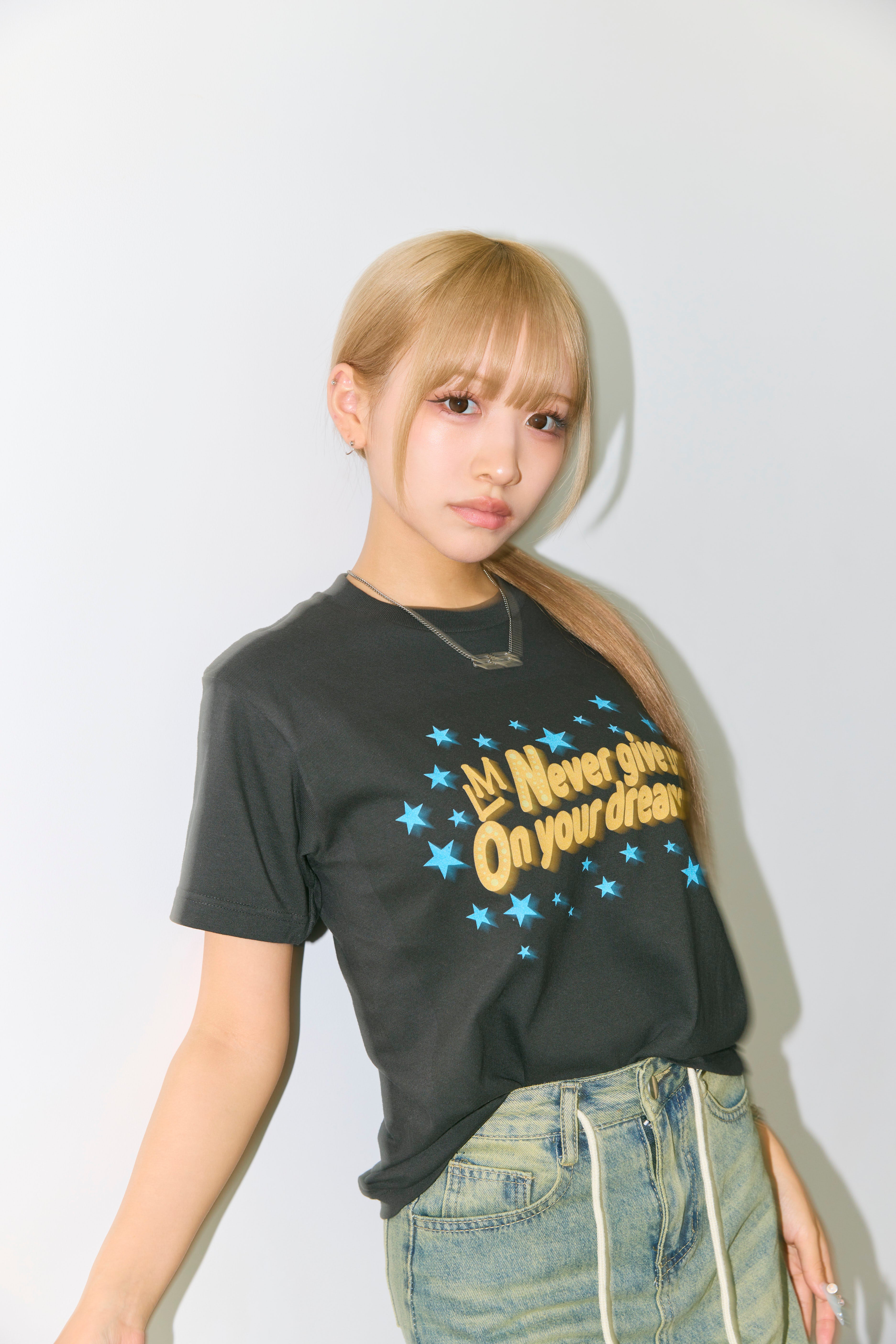 【9月末-10月上旬お届け予定】NEVR GIVE UP TEE