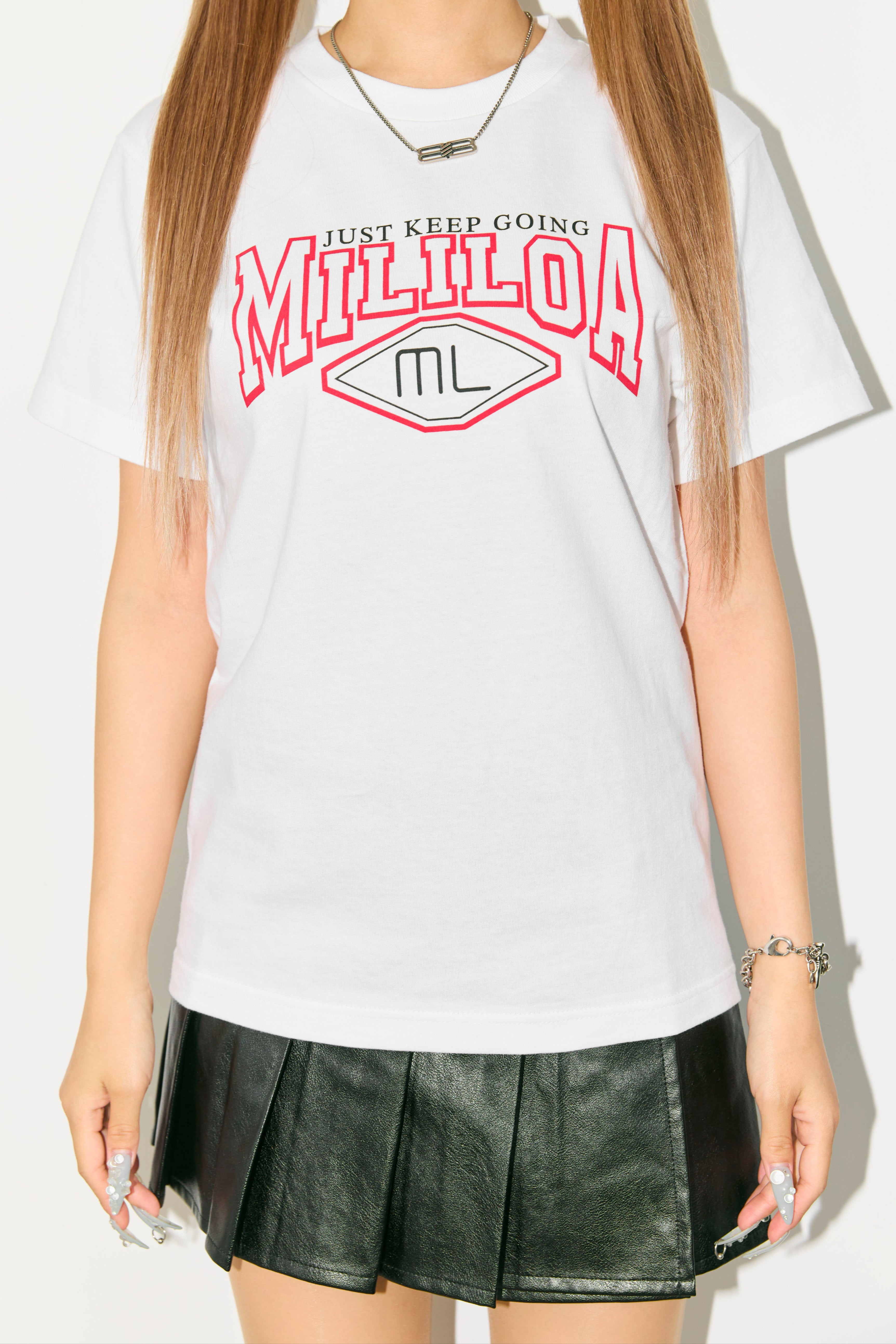 【9月末お届け予定】JUST KEEP GOING TEE