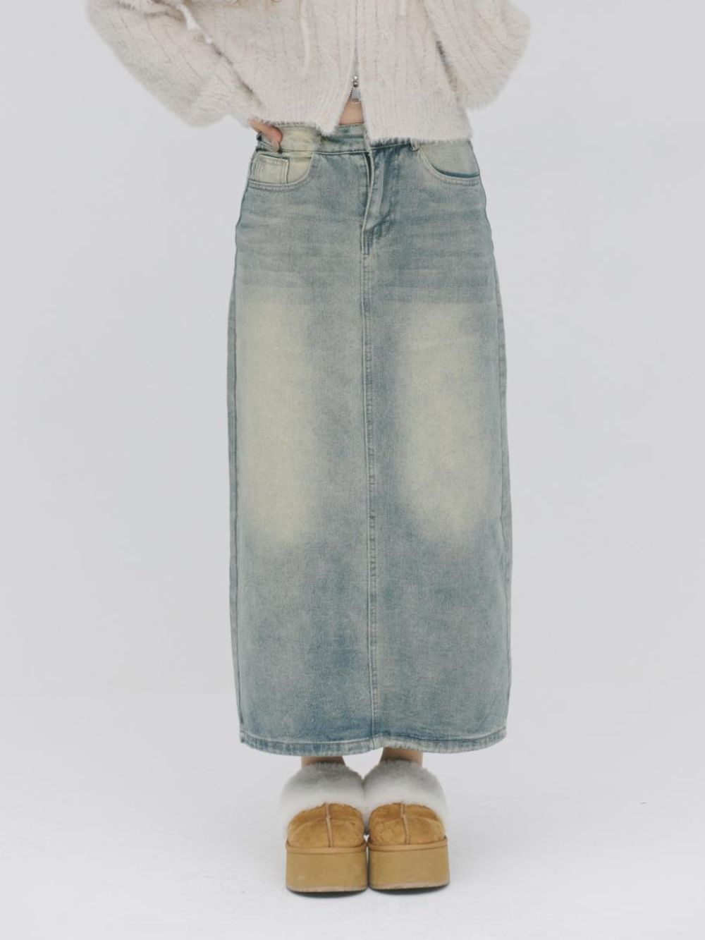 Over dye Denim SK【MAYA select by Mililoa】