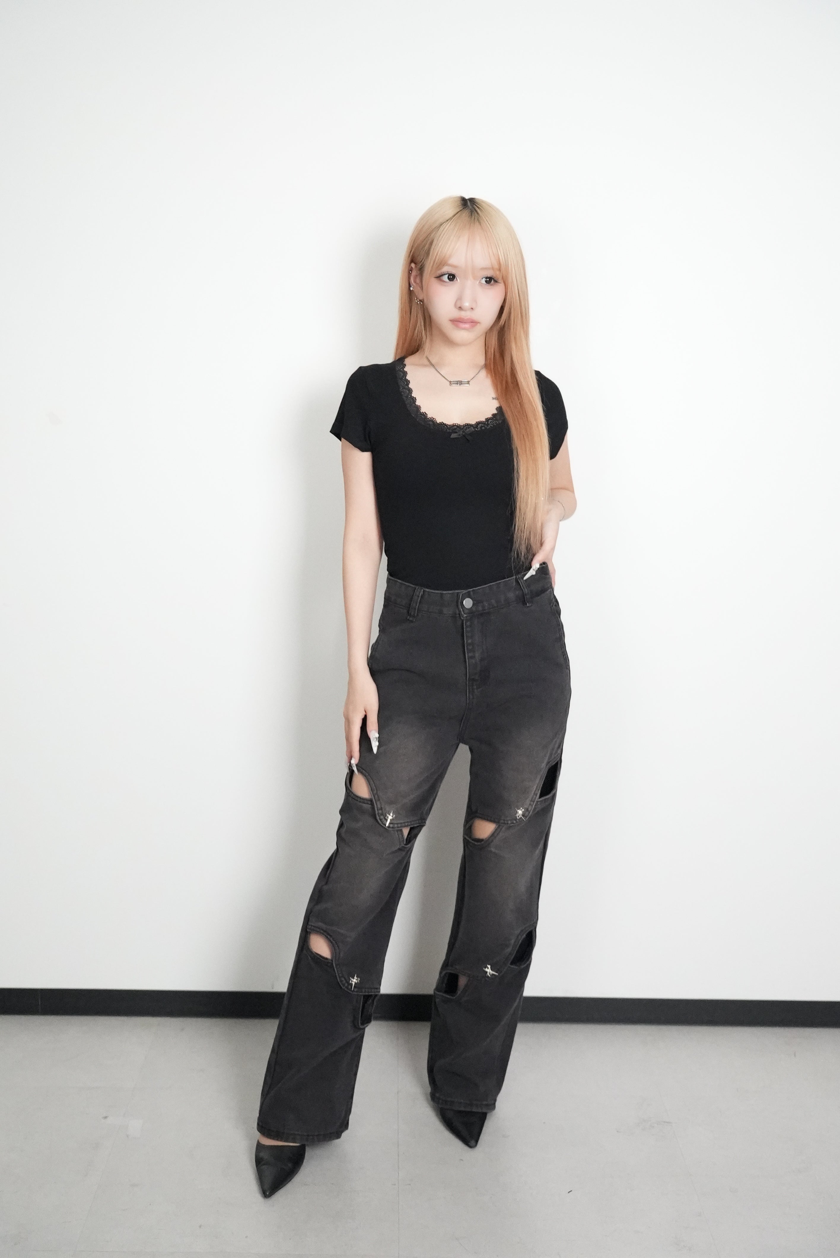 Part Open Denim【MAYA select by Mililoa】