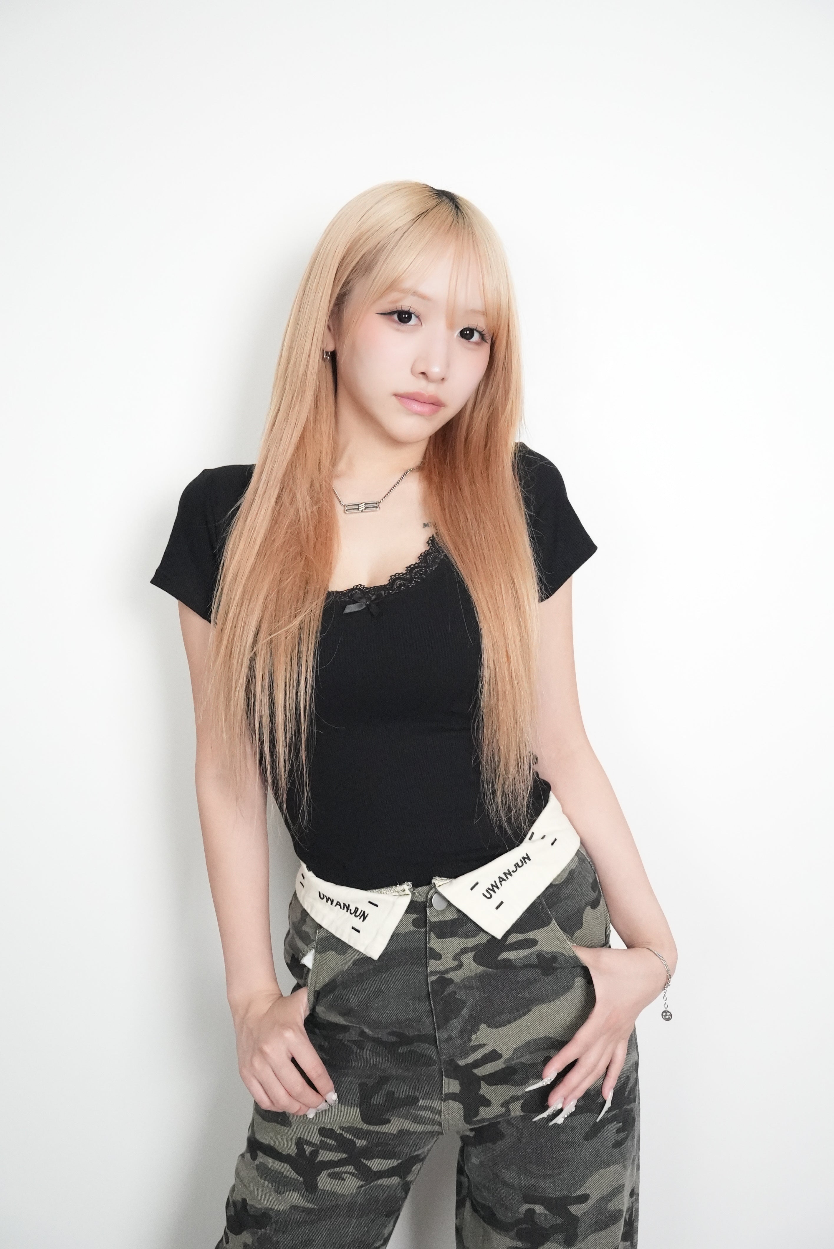 Ribbon  Rib TEE【MAYA select by Mililoa】