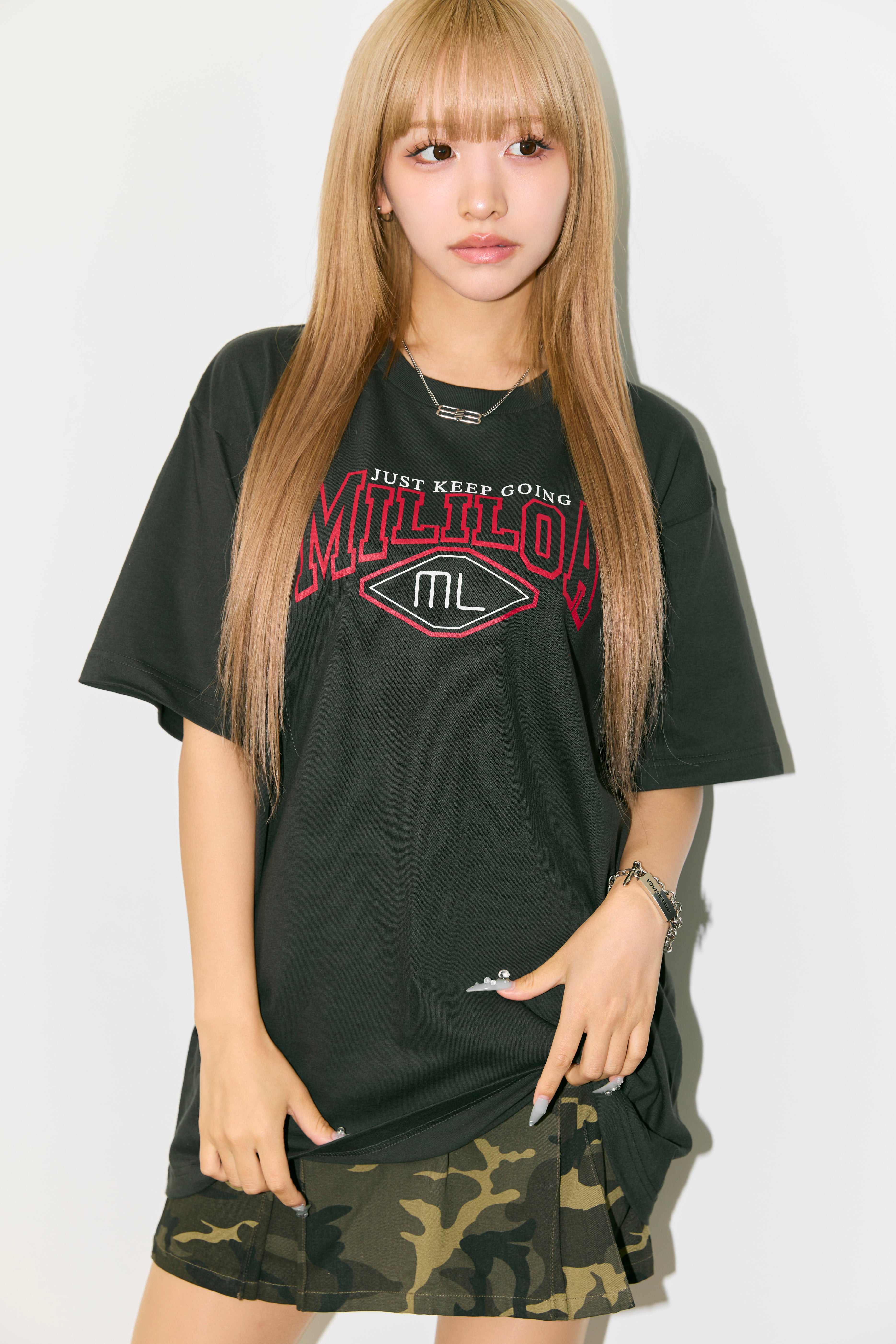 【9月末お届け予定】JUST KEEP GOING TEE