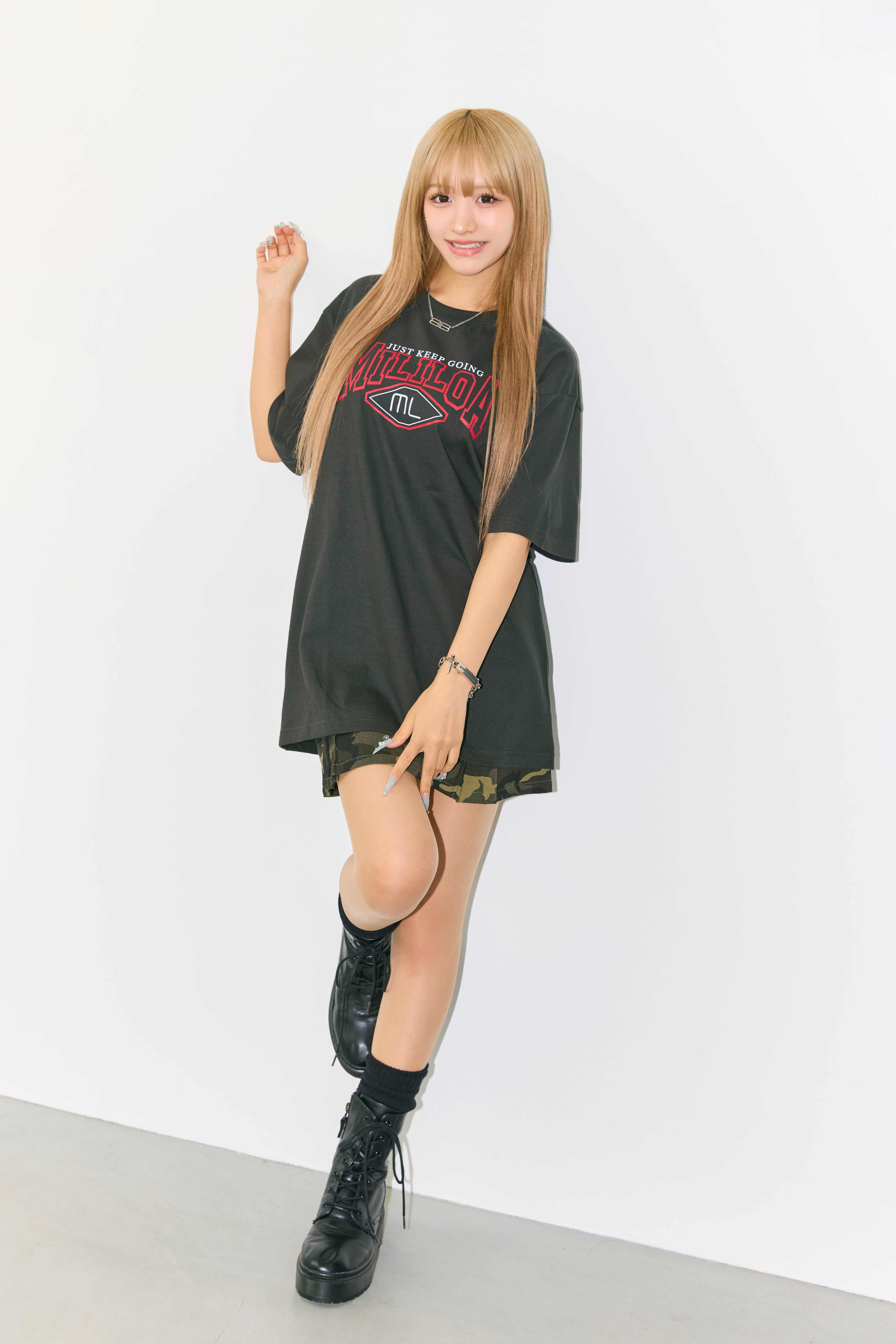 【9月末お届け予定】JUST KEEP GOING TEE